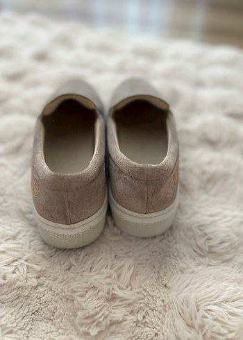 Elle Gri Süet Kadın Günlük Ayakkabı - Görsel 5