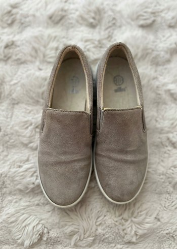 Elle Gri Süet Kadın Günlük Ayakkabı - Görsel 3