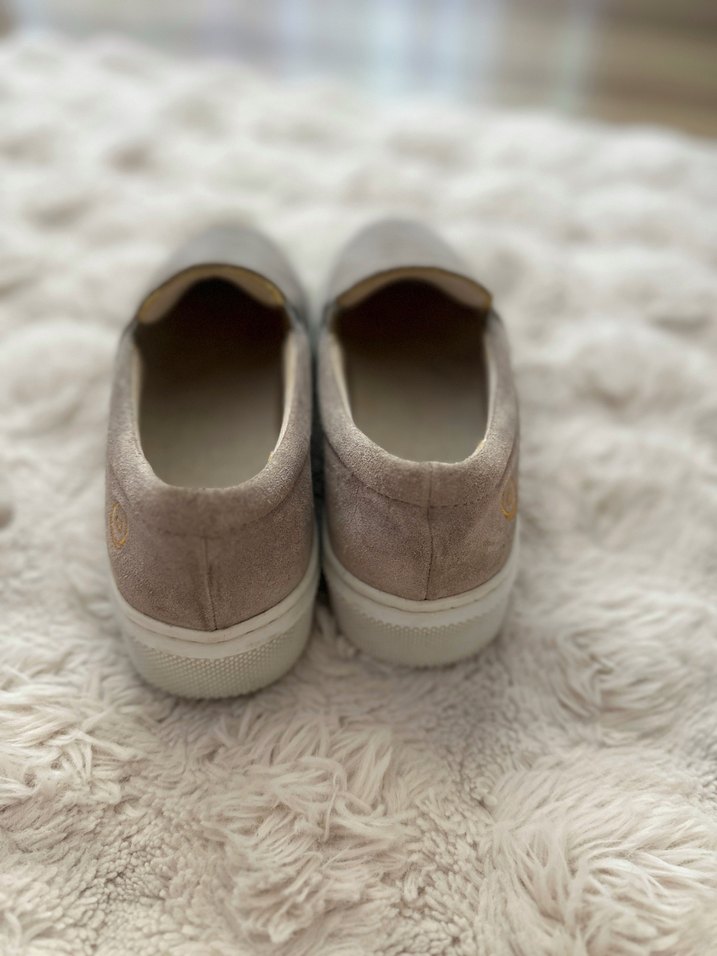 Elle Gri Süet Kadın Günlük Ayakkabı - Görsel 5