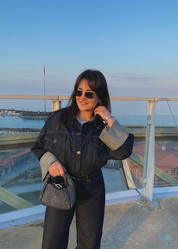 Zara  Denim Ceket - Görsel 5