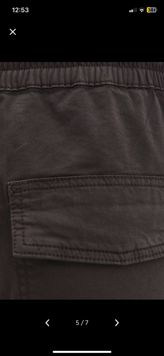 Oxxo füme Rengi normal bel baggy jean pantolon - Görsel 5