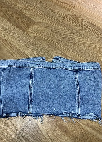 Trendyolmilla denim crop - Görsel 2