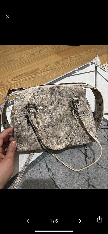 Bershka kamufle çapraz çanta