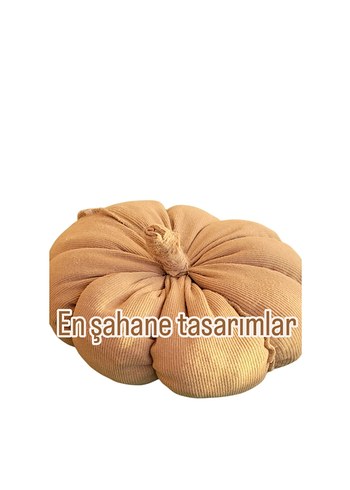 Diğer Bej kabak yastık