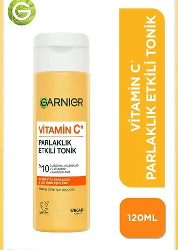 Garnier Vitamin C Parlaklık Etkili Tonik 120ml