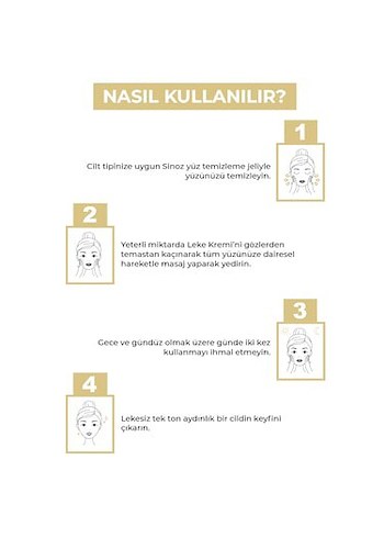 Sinoz Aydınlatıcı Leke Kremi - Görsel 4