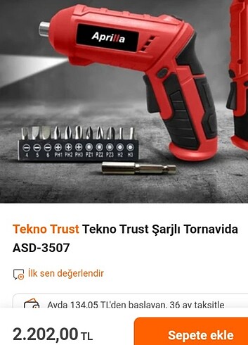 Şarjli vidalama seti