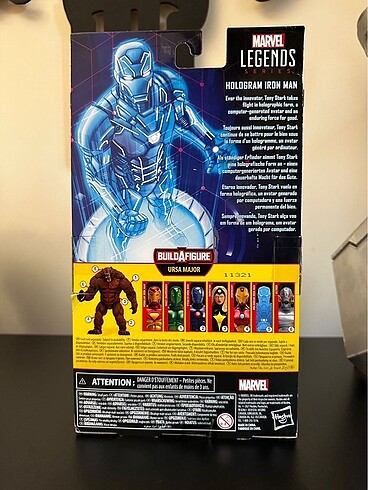 Diğer Hologram iron man Marvel Legends Figür