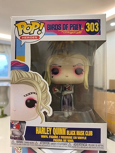 Harley quinn 303 funko pop figür