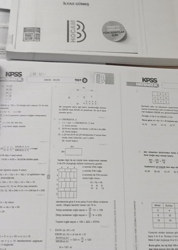 İlyas güneş kpss matematik önlisans lisans ortaöğretim - Görsel 5