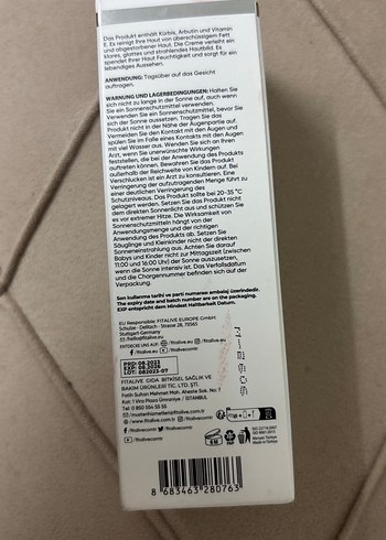 Fit & Alive Pumpkin Care SPF 50+ Güneş Kremi - Görsel 3