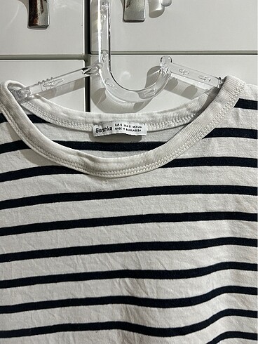 s Beden Bershka çizgili t-shirt