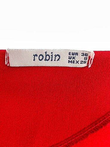 38 Beden kırmızı Renk Robin Uzun Tulum %70 İndirimli.