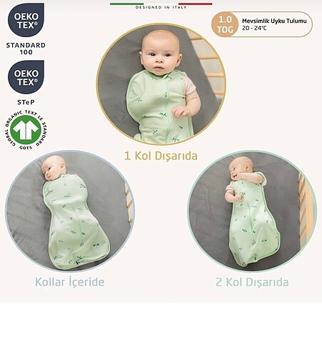 Elele Bebek Kundak Uyku Tulumu