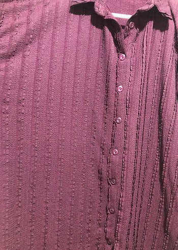 Mor Düğmeli Tunik Takım - Görsel 3