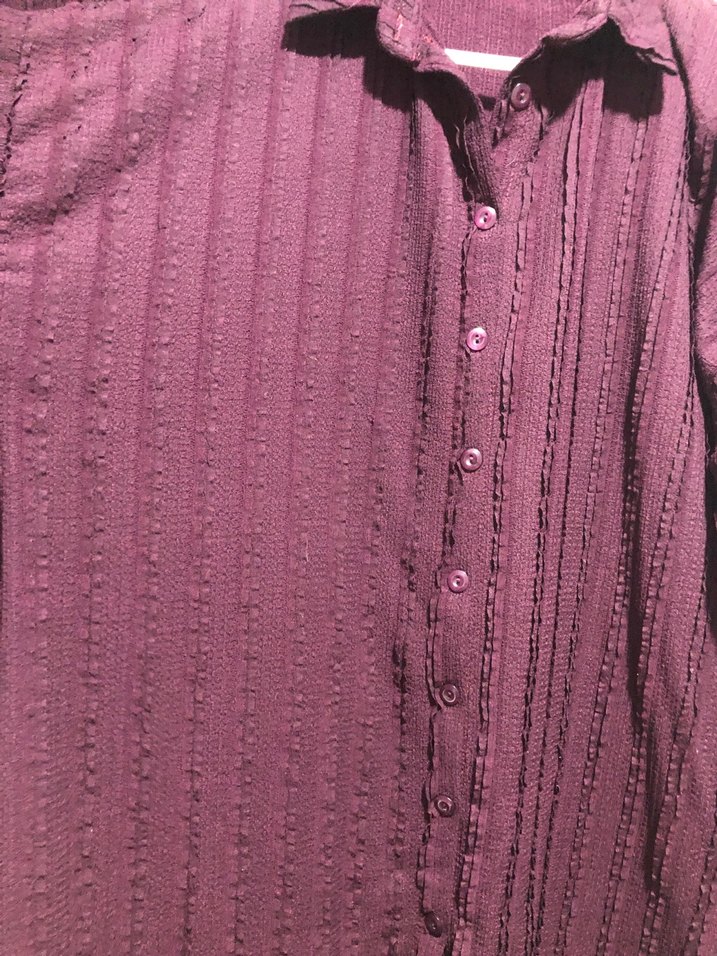 Mor Düğmeli Tunik Takım - Görsel 3