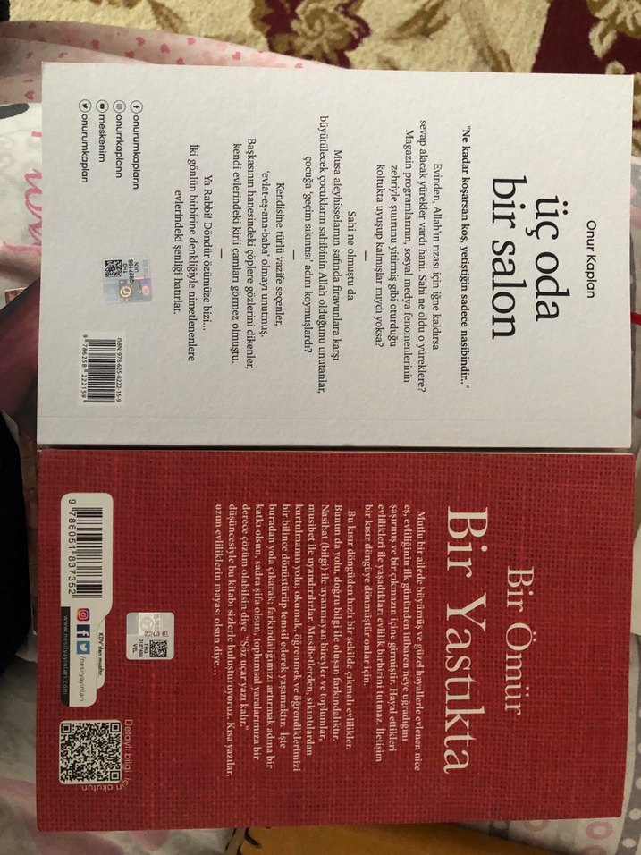 Üç Oda Bir Salon ve Bir Yastıkta Kitapları - Görsel 2