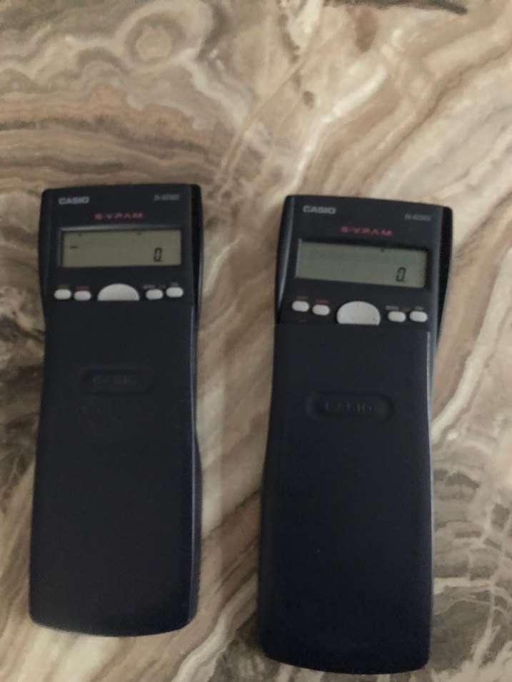 Casio Siyah Hesap Makinesi 2'li Set - Görsel 2