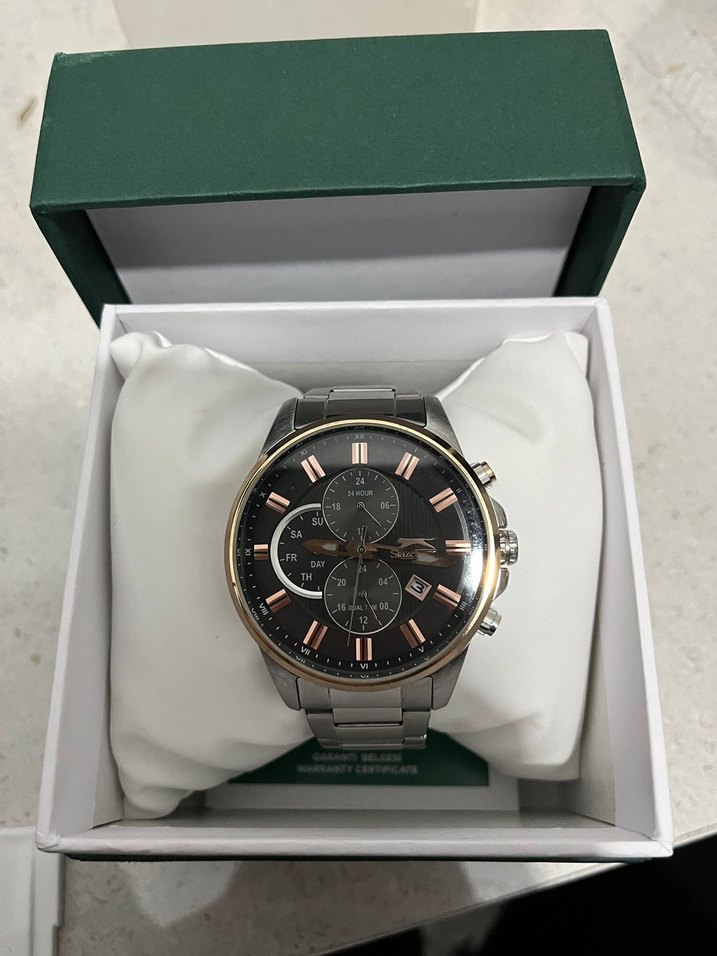 Gri Minimalist Erkek Kol Saati - Görsel 5