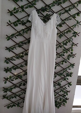 Balık nikah elbisesi