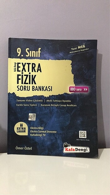 9. Sınıf fizik yks hazırlık kitabı