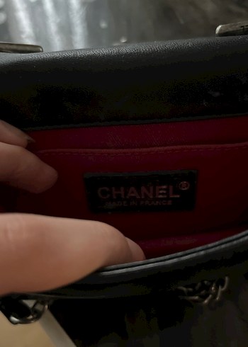 Siyah Deri Chanel Kadın Çanta - Görsel 5