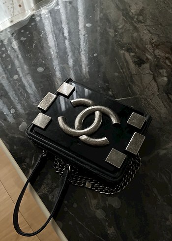 Siyah Deri Chanel Kadın Çanta - Görsel 2