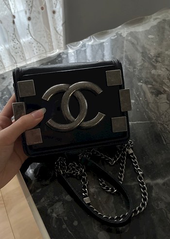 Siyah Deri Chanel Kadın Çanta - Görsel 3