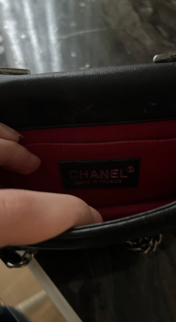 Siyah Deri Chanel Kadın Çanta - Görsel 5