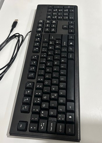 USB Siyah Kablolu Klavye A4tech KM720 F - Görsel 3