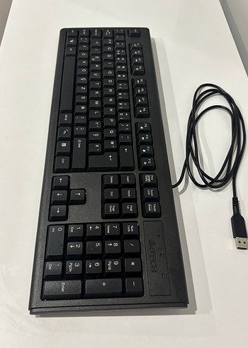 USB Siyah Kablolu Klavye A4tech KM720 F - Görsel 5