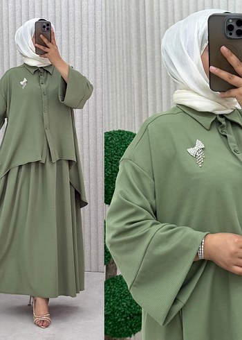 Kadın Uzun Salaş Robe - Görsel 3