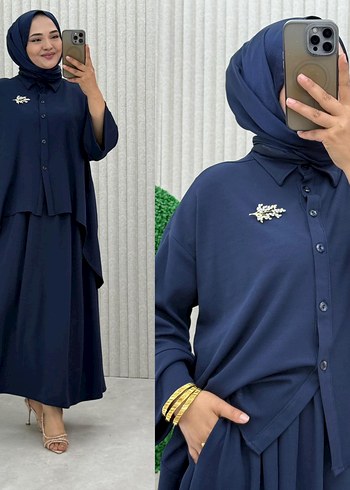 Kadın Uzun Salaş Robe - Görsel 2