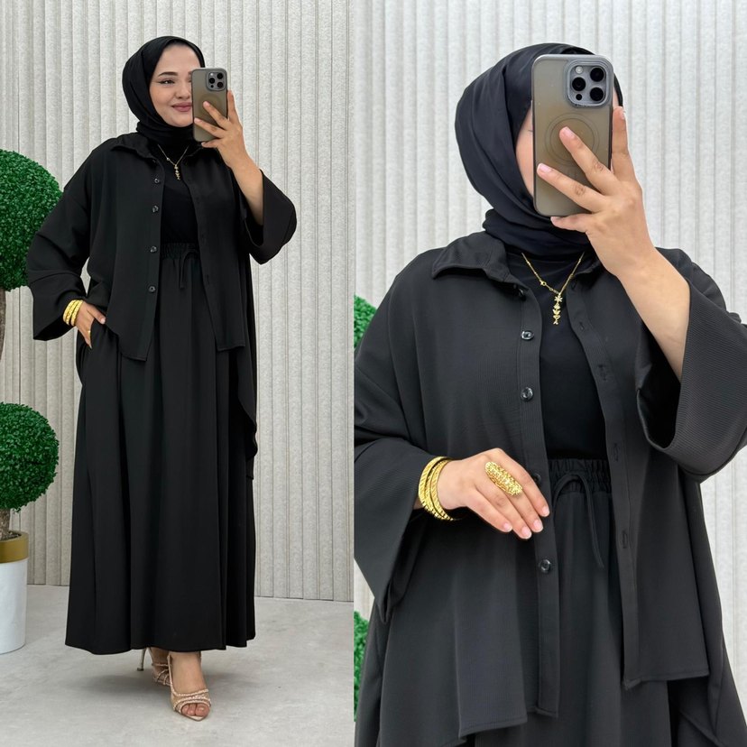 Kadın Uzun Salaş Robe - Görsel 4