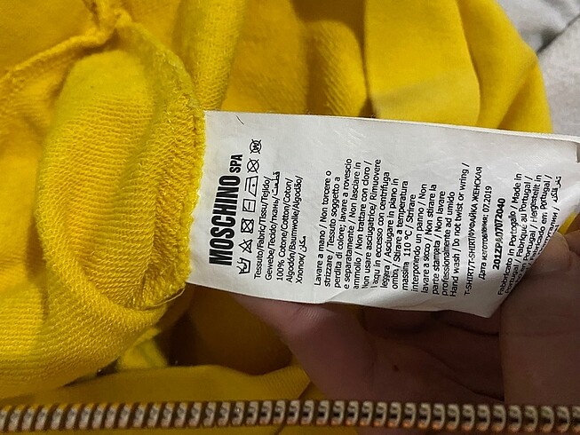 8 Yaş Beden sarı Renk Çocuk sweat
