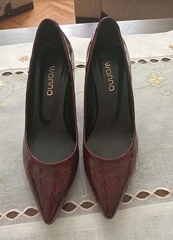 Diğer Bordo ayakkabi