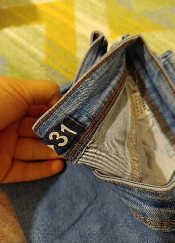 Diğer Mavi kadın kot pantolon