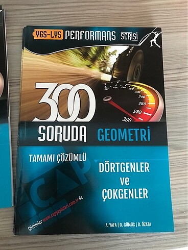 PERFORMANS SERİSİ 300 Soruda Geometri Soru Bankası Set Şeklinde - Görsel 8
