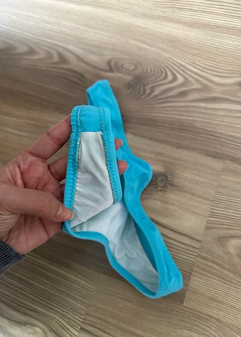 Mavi Düz Bikini Altı - Görsel 3