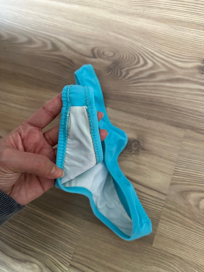 Mavi Düz Bikini Altı - Görsel 3