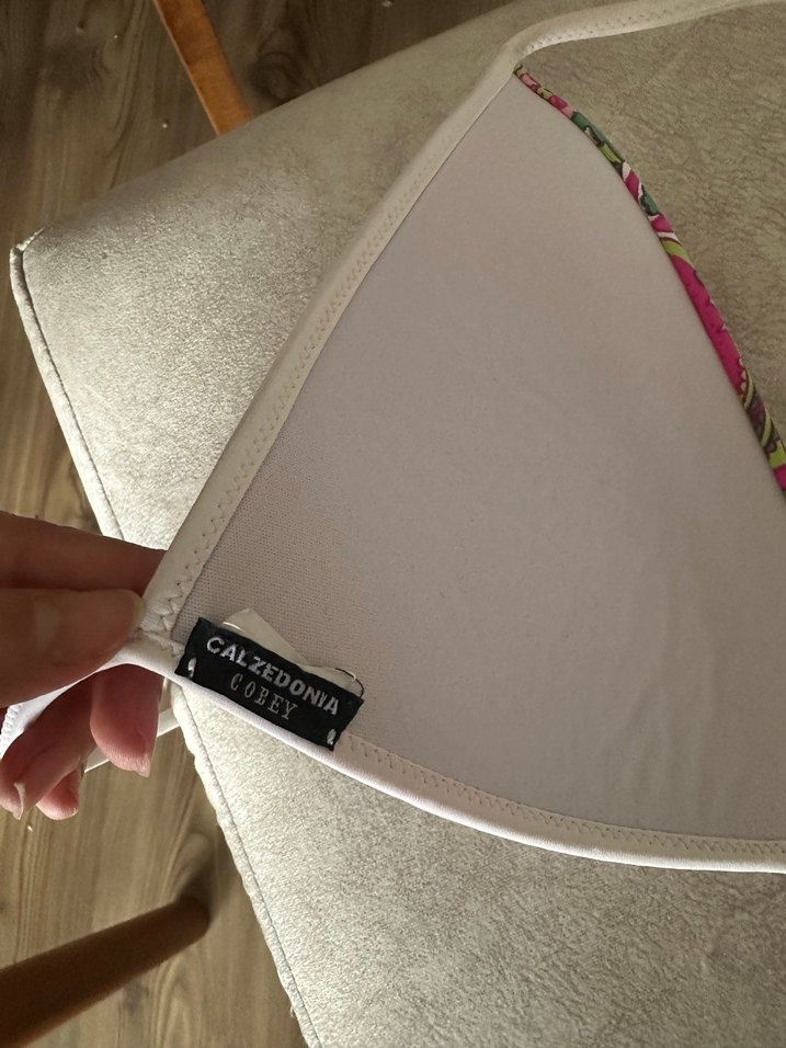 Pembe Desenli Bohem Bikini Üstü - Görsel 3