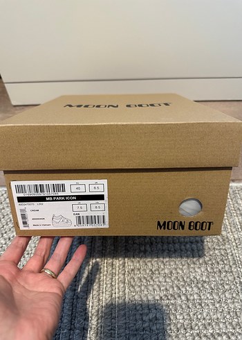 Moon Boot krem bot - Görsel 4