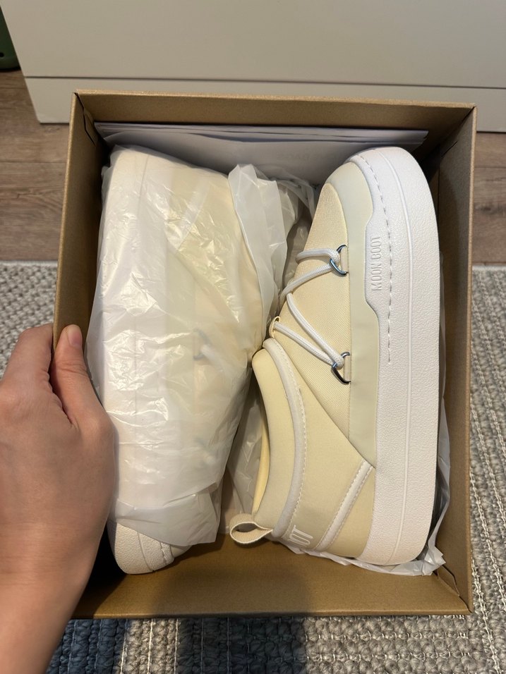 Moon Boot krem bot - Görsel 2