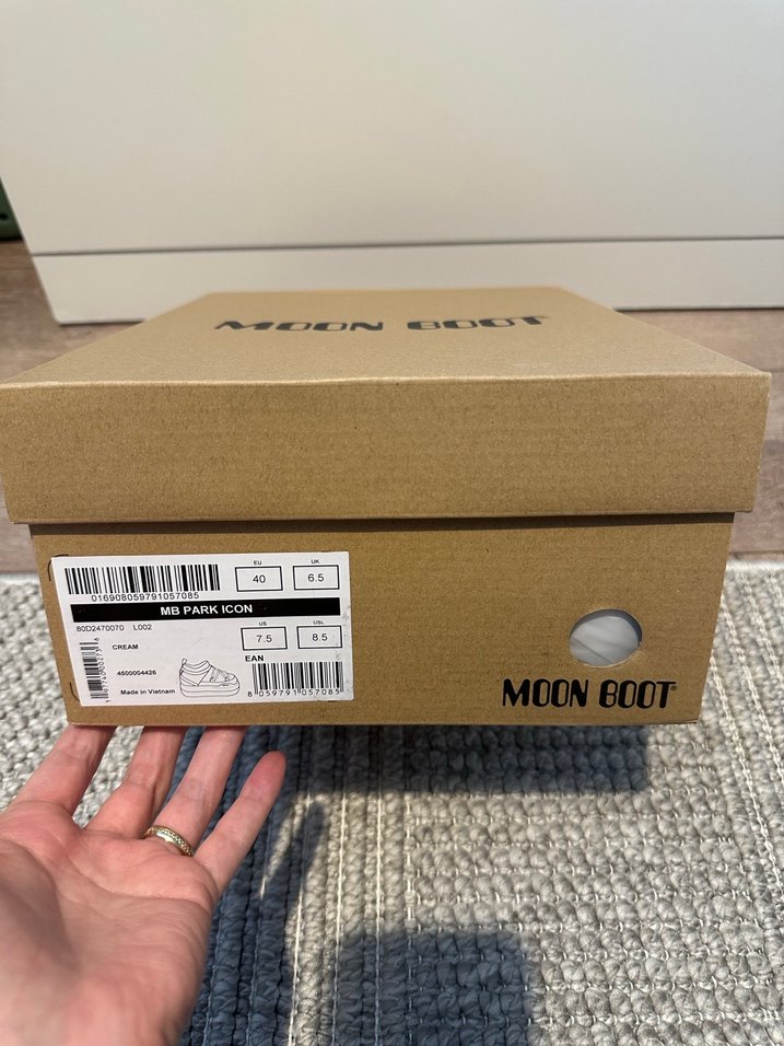 Moon Boot krem bot - Görsel 4