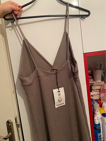 Pull and bear midi boy elbise - Görsel 2