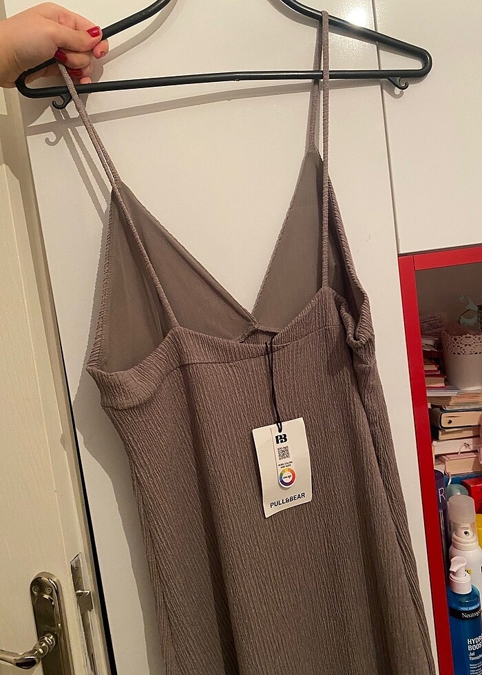 Pull and bear midi boy elbise - Görsel 2