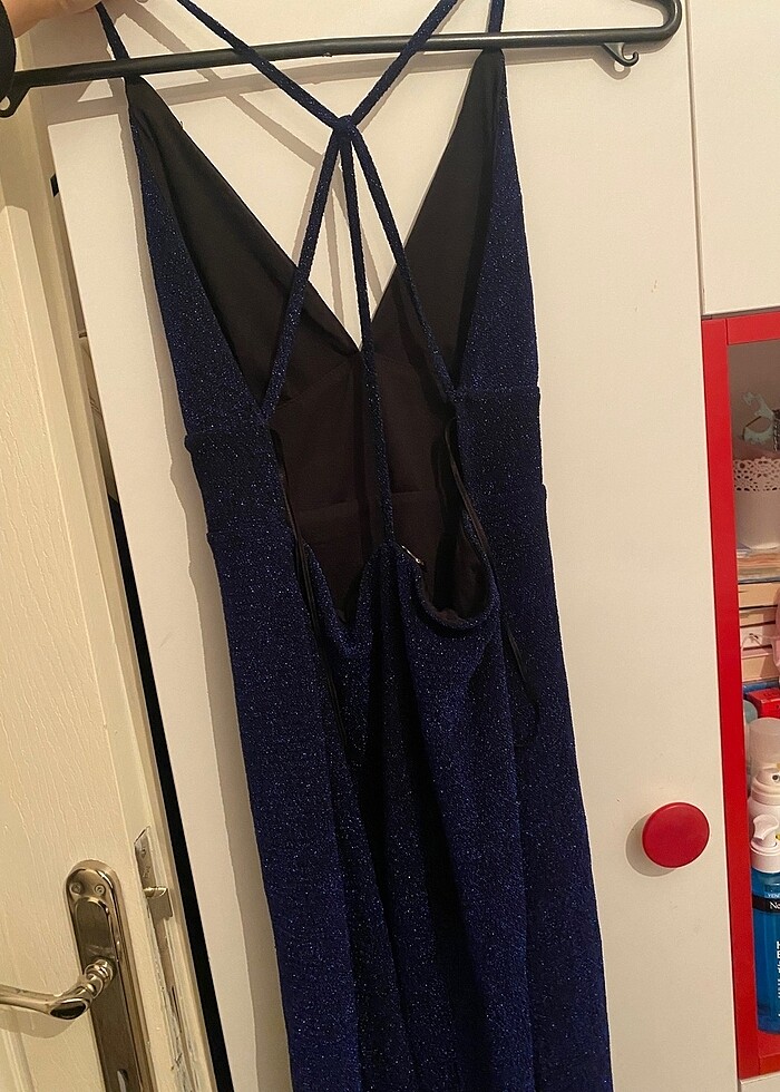 Pull and bear gece elbisesi - Görsel 4