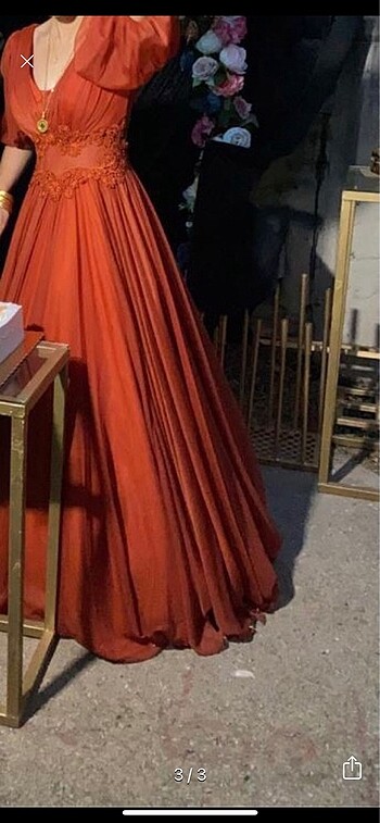 36 Beden Özel dikim abiyedir Nişanımda giydim ???? kusursuzdur