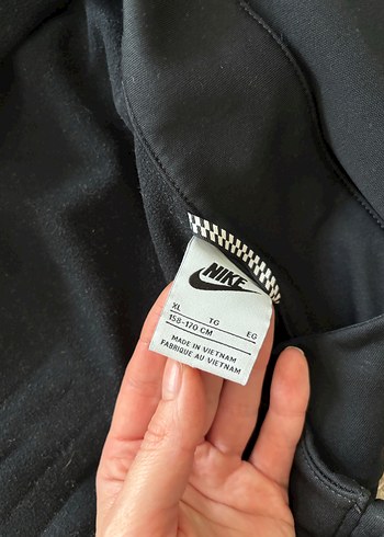 Nike Siyah Uzun Kollu Spor Sweatshirt - Görsel 3