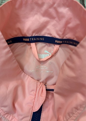 Puma Kadın Pembe Yarım Fermuarlı rüzgarlık - Görsel 2